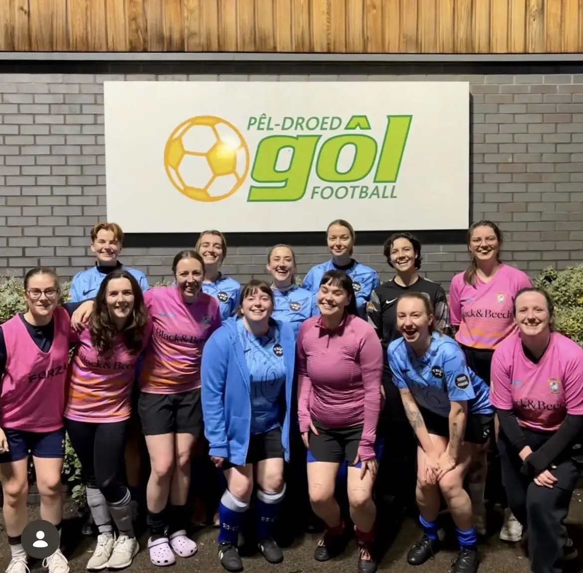 Women playing 5-a-side football on a Gôl Centres pitch