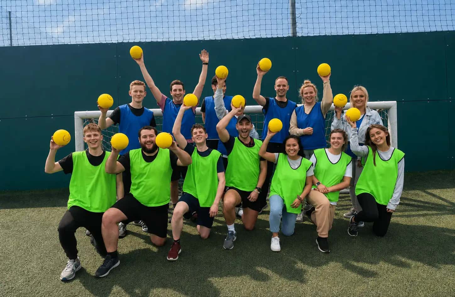Xtreme dodgeball at Gôl Centres Cardiff